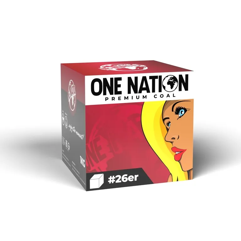 ONE NATION 26 MM NARGİLE KÖMÜRÜ