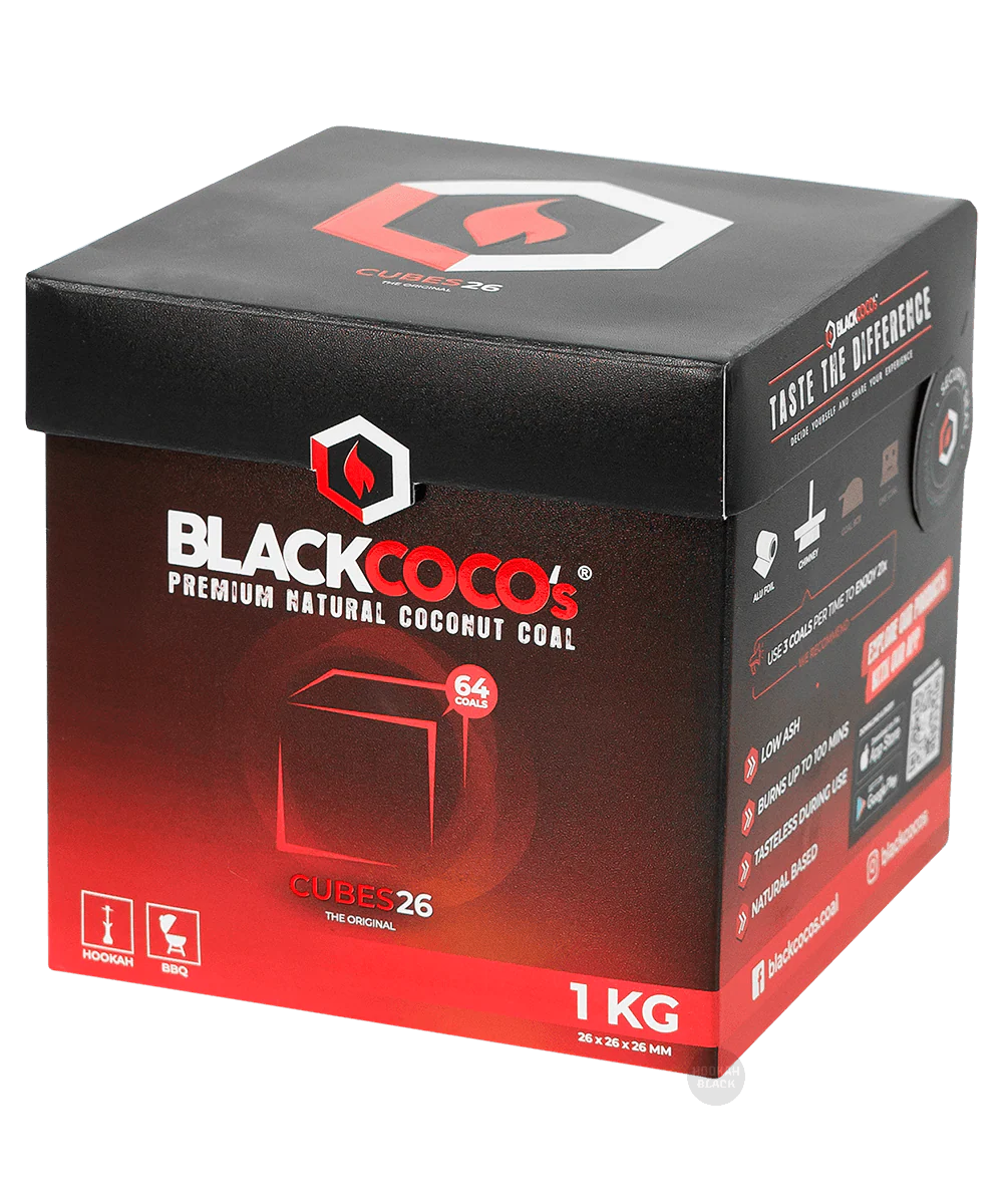 BLACK COCOs 26 MM NARGİLE KÖMÜRÜ